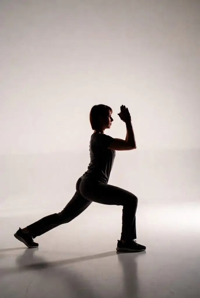 Home Leg Workout 2026  Alternating Lunges (10-12 reps per leg, 20-24 total)