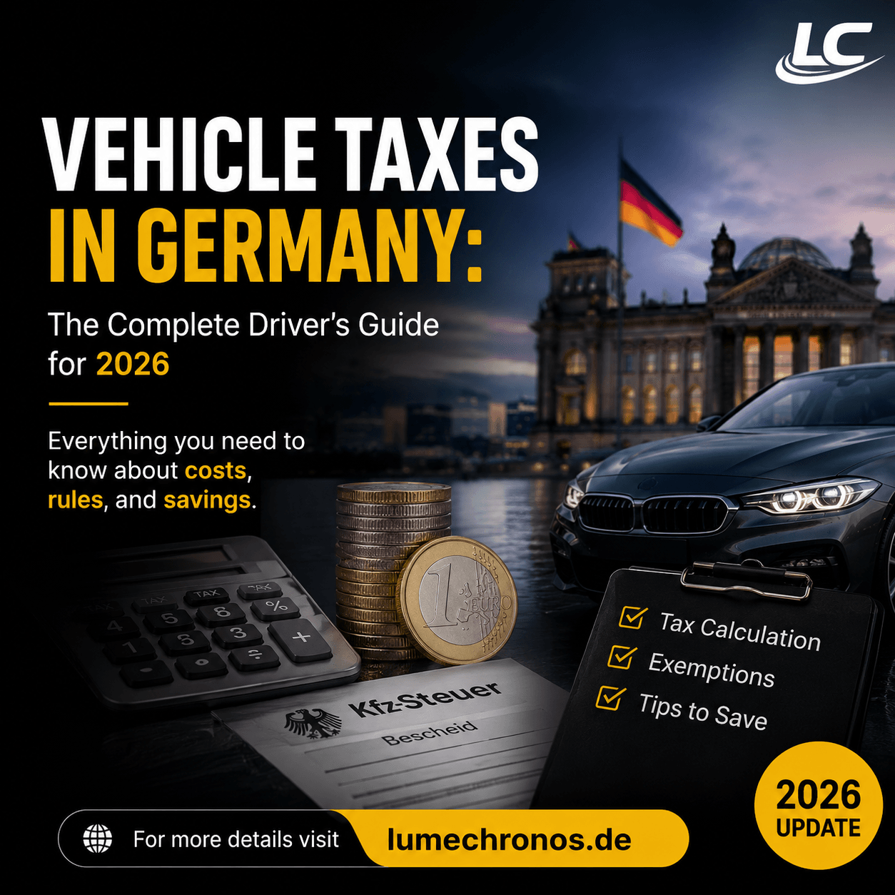 Vehicle Taxes in Germany 2026: Must Know to Avoid Costly Mistakes
